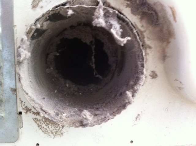 dryer vent clogged