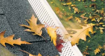 gutter guard keep leaves out